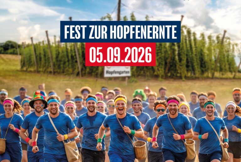 Am 5. September 2026 heißt es wieder: Hopfenernte-Fest bei Haller Löwenbräu – wir freuen uns auf euren Besuch!